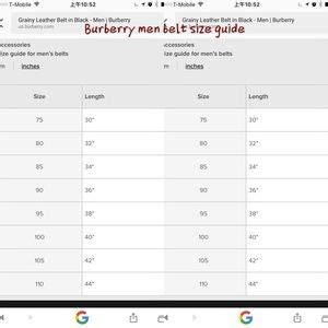 burberry belt on sale|burberry belt size chart.